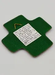 Lebanon Enamel Cross - Holy Spirit Confirmation