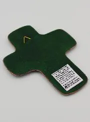 Lebanon Enamel Cross - My Baptism with Holy Virgin Mary