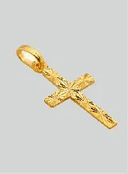 Christ's Cross Pendant - 18Kt Solid Yellow Gold