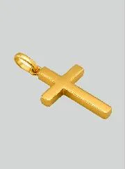 Christ's Cross Pendant - 15mm - 18Kt Solid Gold