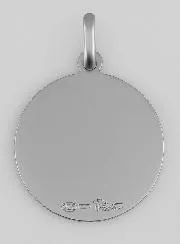 Saint Jude 925 Rhodium Silver Medal - 23mm