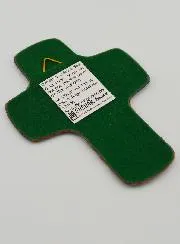 Jesus My Savior Lebanese Enamels Cross