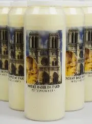 10 Sanctuary Candles - Our Lady of Paris