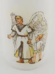 Baptism Altar Candle - Boy