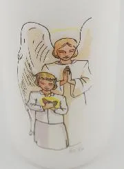 Thanksgiving Communion Candle - Blond Girl