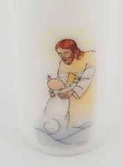 Baptism Candle - Jesus Rescues