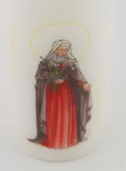 Altar Candle Saint Fleur (Flora)