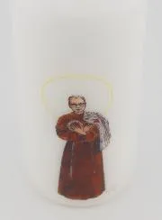 Altar Candle Saint Maximilian Kolbe