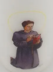 Saint Augustine Altar Candle