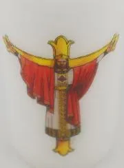 Roman Christ Church Candle