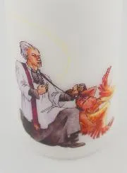 Church Candle Saint Jean-Marie Vianney - Saint Curé D'Ars