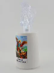 Saint Michael Archangel LED Church Candle - 60 days