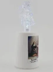 Saint Rita of Cascia LED Church Candle - 60 days