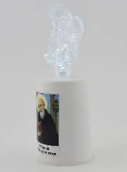 Saint Benedict LED Church Candle - 60 days