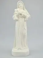 Saint Rita Alabaster Statue - 19cm