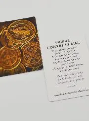 Prayer Card Medal of Saint Benedict