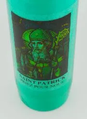 Green Sanctuary Candle Saint Patrick's Day - 17.5cm