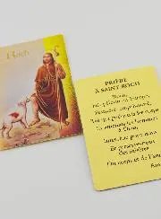 Prayer Card to Saint Roch