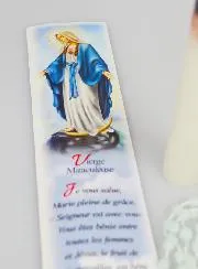 Miraculous Virgin Candle - Prayer and Rosary