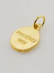 Sacred Heart of Jesus Golden Medal - 12 mm