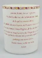 Sainte Anne Luxury Scented Candle with Prayer