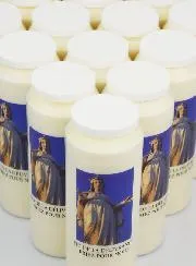 20 Our Lady of Deliverance Novena Candle - 17.5cm