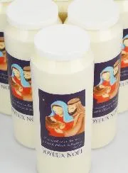 6 Merry Christmas Sanctuary Candles