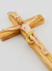 Wooden Crucifix with Jesus Christ - 17 cm