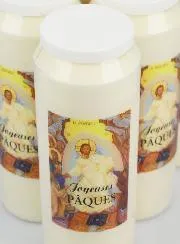 Set 6 Sanctuary Candles Happy Easter