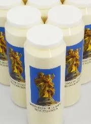 10 Sanctuary Candles Our Lady of Guard - 17.5cm