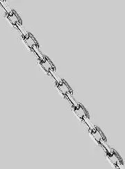 Silver Necklace 40cm - Convict Mesh 1,3mm