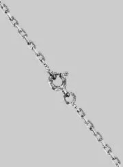 Silver Necklace 40cm - Convict Mesh 1,3mm