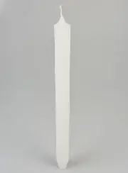 Large Taper Candle 35 cm - White