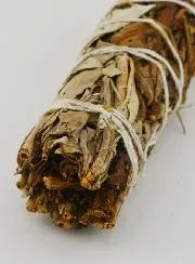 Smudge Stick of White Sage and Black Yerba Santa