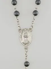 Black Fashion Lourdes Chaplet