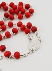 Wooden Lourdes Rosary