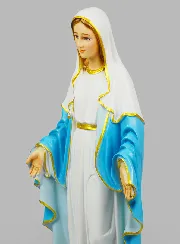 Handpainted Religious Statue Our Lady of Miracles - 60cm