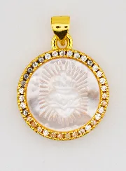 Mother-of-Pearl Pendant Ex-Voto 22mm
