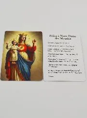Prayer Card to Our Lady of Miracles