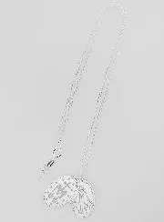 Miraculous Medal 2 Pendants with Necklace - 925 Silver