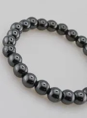 Hematite Gemstone Bracelet - 8mm