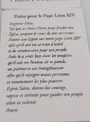 Palo Santo Religious Incense and Prayer for Pope Leo XIV