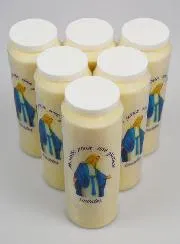 6 Sanctuary Candles for a Healing - 17.5cm