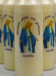 6 Sanctuary Candles for a Healing - 17.5cm
