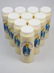 10 Sanctuary Candles for a Healing - 17.5cm
