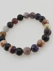 Charoite Gemstone Bracelet - 8 mm