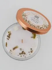 Purification Candle 256g - White Sage and Selenite