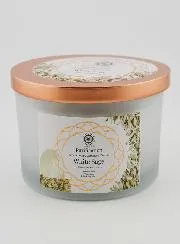 Purification Candle 256g - White Sage and Selenite