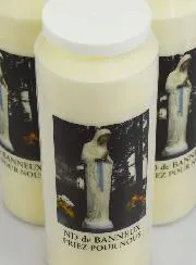 3 Sanctuary Candles Our Lady of Banneux