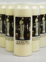 10 Sanctuary Candles Our Lady of Banneux